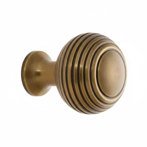 Classic Round Solid Brass Door Knob